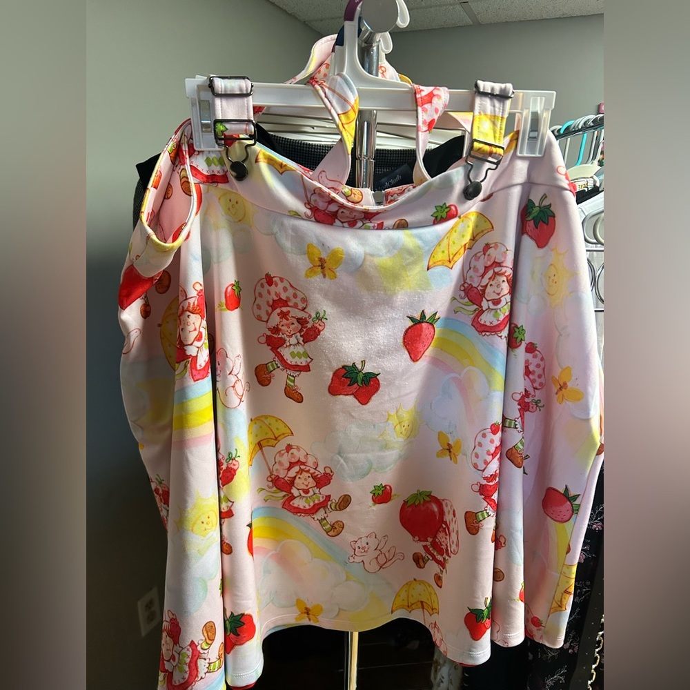 Strawberry Shortcake Overall Skirt